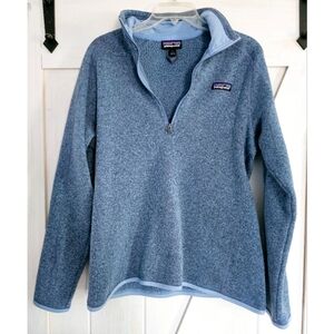Patagonia Women's Better Sweater 1/4 Zip Fleece Pullover Large